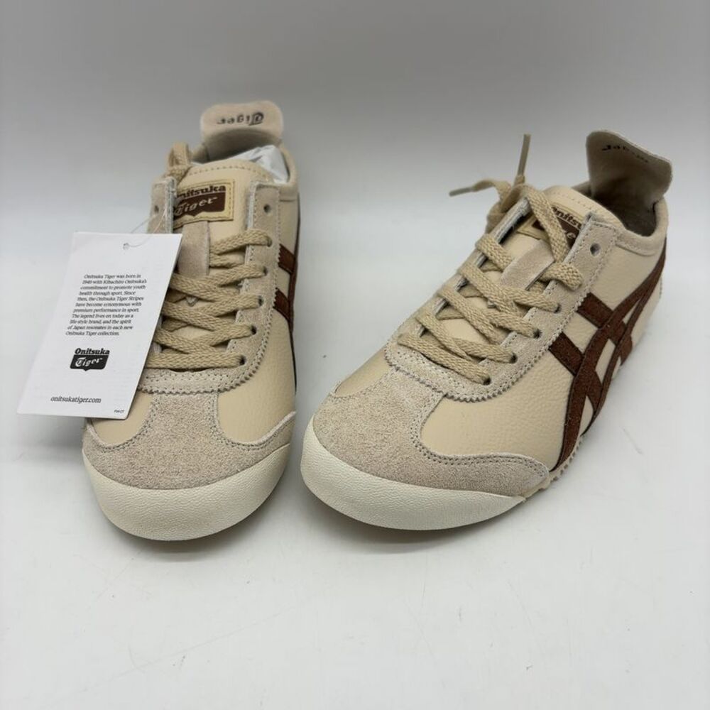 Onitsuka Tiger by Asics Tiger Sneakers in Cream/Brown